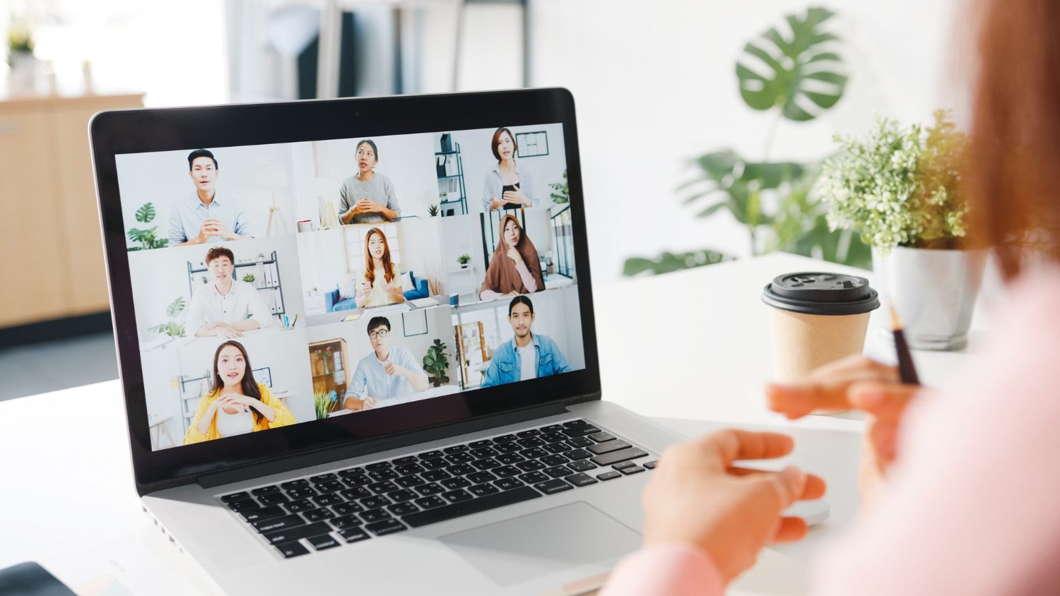 A virtual meeting